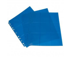 Упаковка листов 50 шт. двусторонних с кармашками 3х3 с боковой загрузкой - Blackfire (синий)