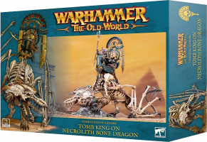 Warhammer The Old World: Tomb Kings of Khemri - Tomb King on Necrolith Bone Dragon (07-08)
