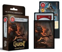 Протекторы Гвинт Gwent Sleeves - Monsters (100 штук) 64х89 мм