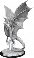 D&D Nolzur's Marvelous Minis - Young Silver Dragon (90036)