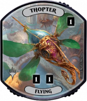 Токен Ultra Pro - Relic Tokens: Lineage Collection - Thopter (Flying)