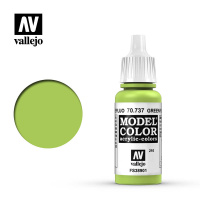 Краска (флуоресцентная) для миниатюр Vallejo Model Color - Green Fluorescent (70737) 17 мл