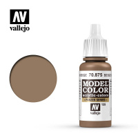 Краска матовая для миниатюр Vallejo Model Color - Beige Brown (70875) 17мл