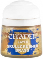 Краска для миниатюр Citadel Layer: Skullcrusher Brass (22-73)