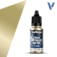Краска для миниатюр Vallejo True Metallic Light – Aged Metal (77119) 18 мл 