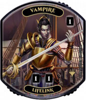 Токен Utra Pro - Relic Tokens: Lineage Collection - Vampire (Lifelink)