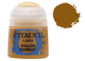 Краска для миниатюр Citadel Layer: Balor Brown (22-43)