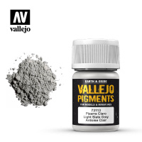 Пигмент (цветной порошок) Vallejo Pigments - Light Slate Grey (73113) 35 мл