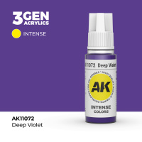 Краска для миниатюр AK Intense — Deep Violet (AK11072) 17 мл