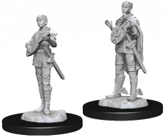 D&D Nolzur's Marvelous Miniatures - Female Half Elf Bard (WZK73538)
