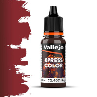Краска для миниатюр Vallejo Xpress Color - Velvet Red (72407) 18 мл
