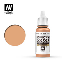 Краска матовая для миниатюр Vallejo Model Color - Flat Flesh (70955) 17мл