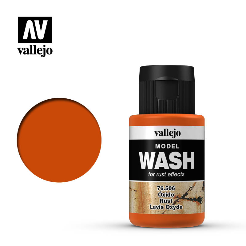 Проливка Vallejo Model Wash - Rust (76506) 35 мл