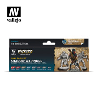 Набор красок Vallejo - Shadow Warriors (80253) 8 красок по 8 мл 