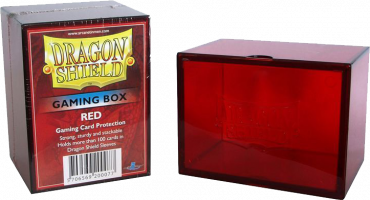 Коробочка Dragon Shield - Acrylic Red (100+ карт) (AT-20007)