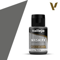 Проливка Vallejo Model Wash - Grey (76516) 35 мл