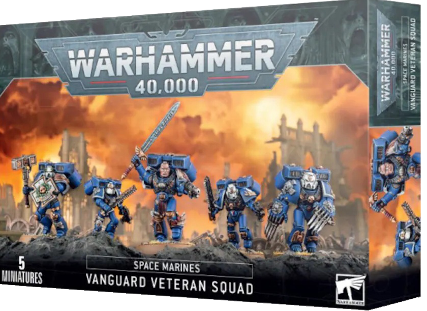 Warhammer 40,000: Space Marines - Vanguard Veteran Squad (48-18)